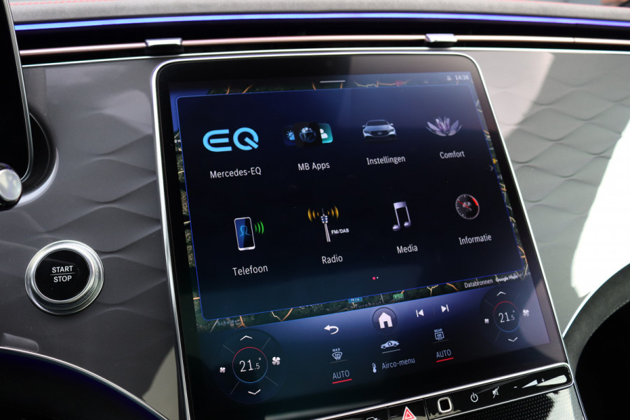 Mercedes-Benz EQE 350 Premium+ AMG Line 91 kWh | Airmatic | Achterasbesturing | Distronic+ | Burmester | Massage | Stoelventilatie | HUD | Digital light | Augmented Reality |