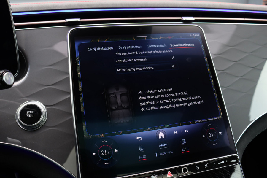 Mercedes-Benz EQE 350 Premium+ AMG Line 91 kWh | Airmatic | Achterasbesturing | Distronic+ | Burmester | Massage | Stoelventilatie | HUD | Digital light | Augmented Reality |
