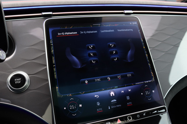 Mercedes-Benz EQE 350 Premium+ AMG Line 91 kWh | Airmatic | Achterasbesturing | Distronic+ | Burmester | Massage | Stoelventilatie | HUD | Digital light | Augmented Reality |