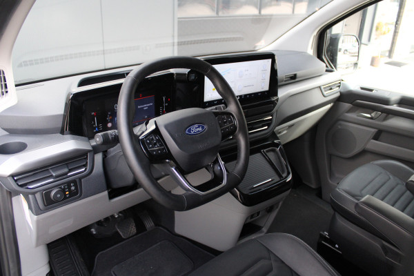 Ford Tourneo Custom 320 2.0 TDCI L2H1 Titanium X DC 170pk - Adaptive Cruise - LED - Blind Spot - Leder - Navigatie - 360 Camera - Trekhaak -