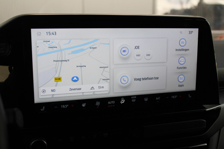 Ford Tourneo Custom 320 2.0 TDCI L2H1 Titanium X DC 170pk - Adaptive Cruise - LED - Blind Spot - Leder - Navigatie - 360 Camera - Trekhaak -