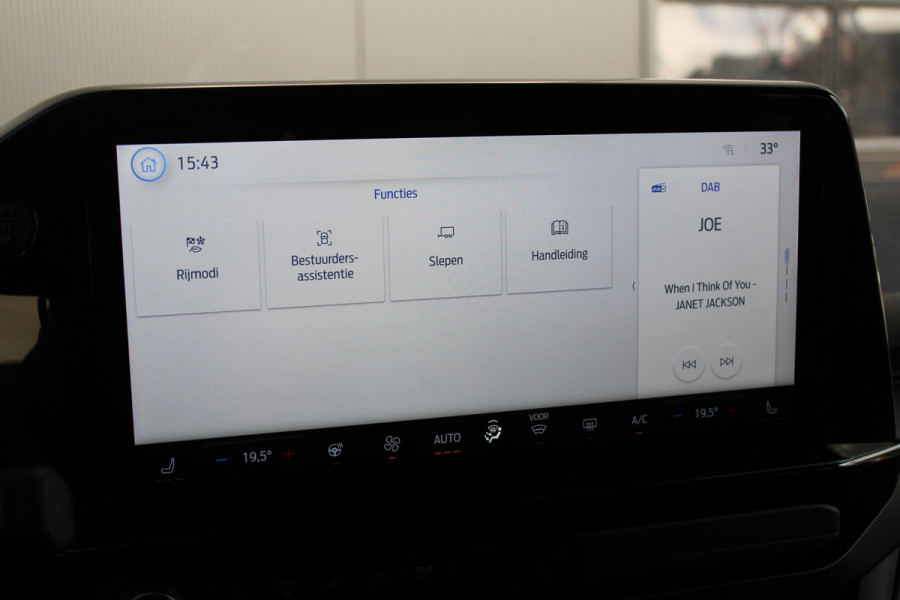 Ford Tourneo Custom 320 2.0 TDCI L2H1 Titanium X DC 170pk - Adaptive Cruise - LED - Blind Spot - Leder - Navigatie - 360 Camera - Trekhaak -