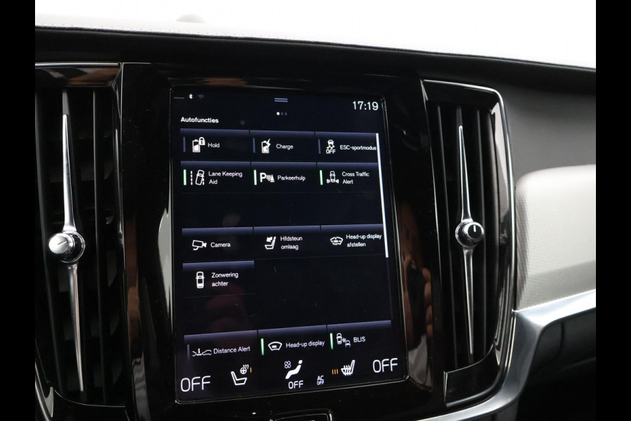Volvo S90 2.0 T8 390 PK HYBRID AWD R-DESIGN POLESTAR BOWERS & WILKINS | SCHUIFDAK | TREKHAAK | LUCHTVERING | 360 CAMERA | 20 INCH