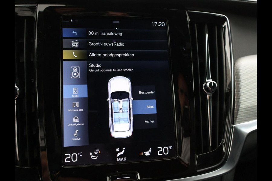 Volvo S90 2.0 T8 390 PK HYBRID AWD R-DESIGN POLESTAR BOWERS & WILKINS | SCHUIFDAK | TREKHAAK | LUCHTVERING | 360 CAMERA | 20 INCH