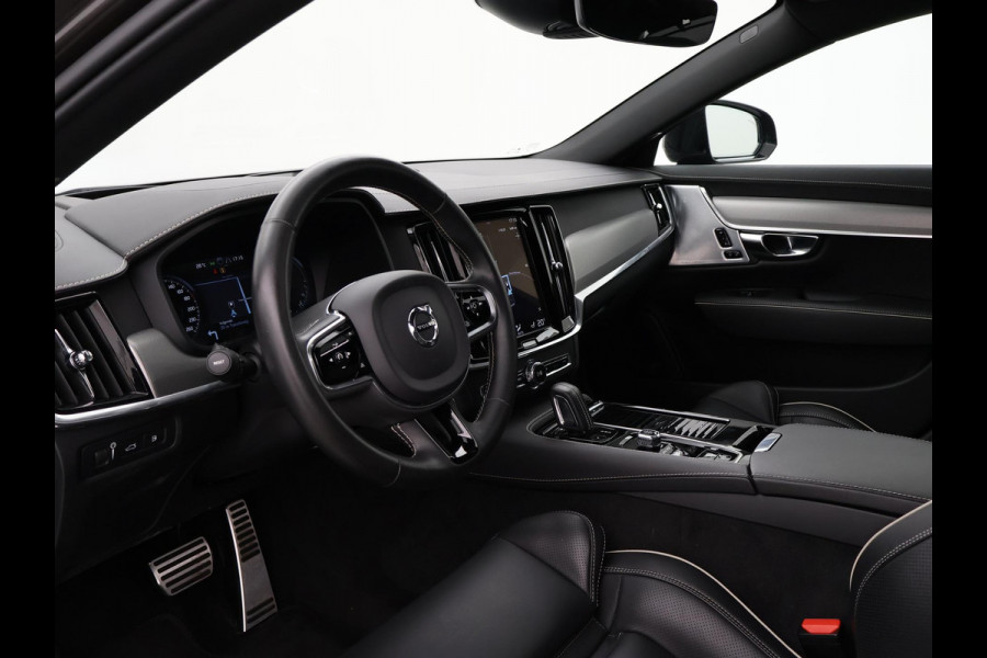 Volvo S90 2.0 T8 390 PK HYBRID AWD R-DESIGN POLESTAR BOWERS & WILKINS | SCHUIFDAK | TREKHAAK | LUCHTVERING | 360 CAMERA | 20 INCH