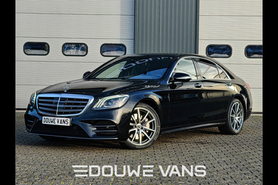 Mercedes-Benz S-Klasse S 560 4Matic L Premium Plus AMG Panorama Chauffeurs pakket 469PK Burmester Memory Onderhoudshistorie aantoonbaar.