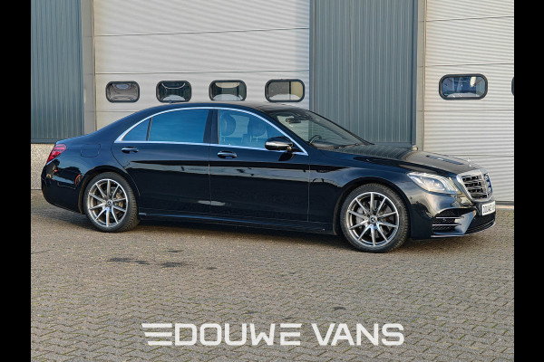 Mercedes-Benz S-Klasse S 560 4Matic L Premium Plus AMG Panorama Chauffeurs pakket 469PK Burmester Memory Onderhoudshistorie aantoonbaar.