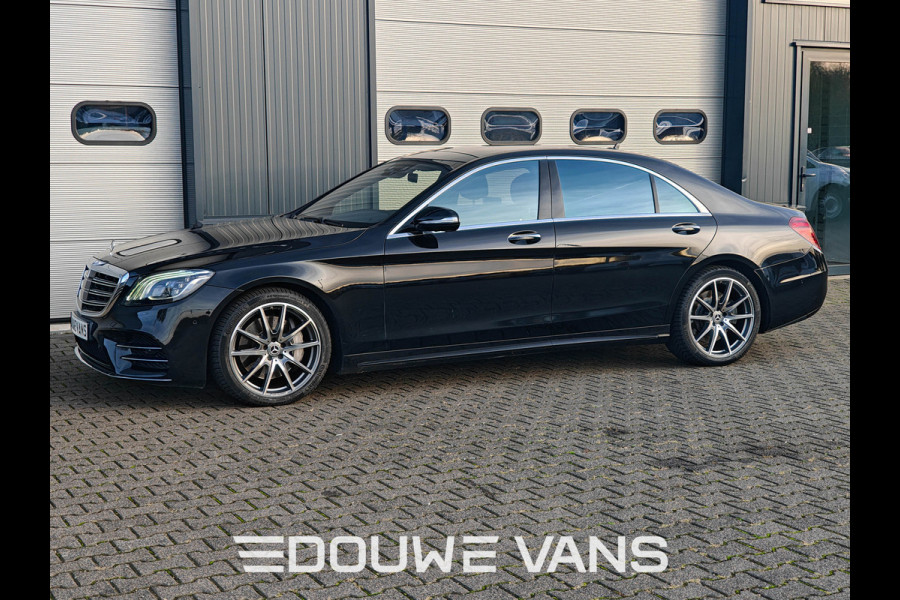 Mercedes-Benz S-Klasse S 560 4Matic L Premium Plus AMG Panorama Chauffeurs pakket 469PK Burmester Memory Onderhoudshistorie aantoonbaar.