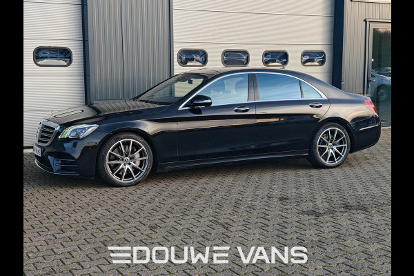 Mercedes-Benz S-Klasse S 560 4Matic L Premium Plus AMG Panorama Chauffeurs pakket 469PK Burmester Memory Onderhoudshistorie aantoonbaar.