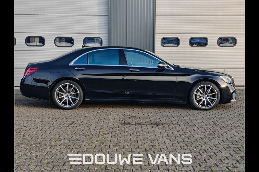 Mercedes-Benz S-Klasse S 560 4Matic L Premium Plus AMG Panorama Chauffeurs pakket 469PK Burmester Memory Onderhoudshistorie aantoonbaar.