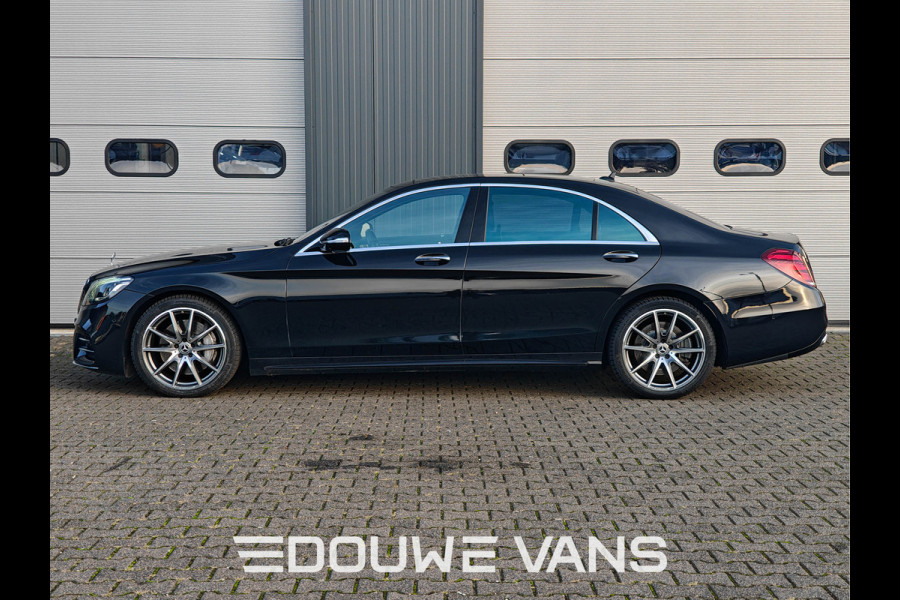 Mercedes-Benz S-Klasse S 560 4Matic L Premium Plus AMG Panorama Chauffeurs pakket 469PK Burmester Memory Onderhoudshistorie aantoonbaar.