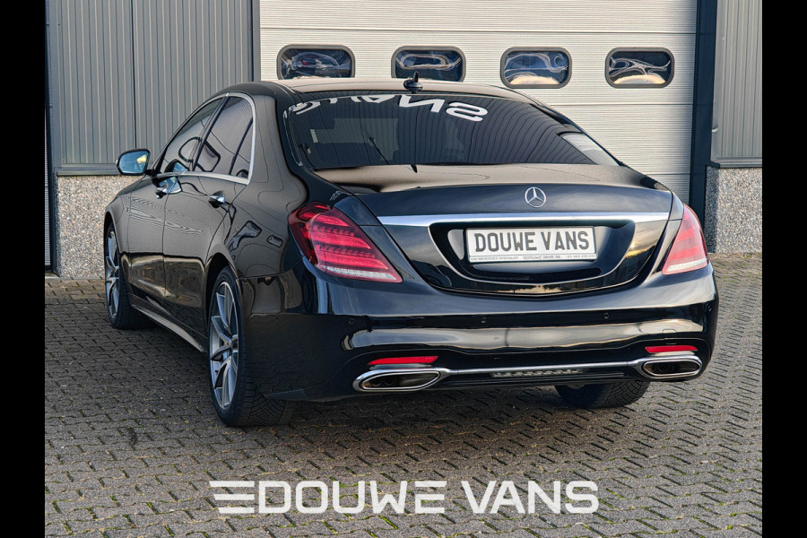 Mercedes-Benz S-Klasse S 560 4Matic L Premium Plus AMG Panorama Chauffeurs pakket 469PK Burmester Memory Onderhoudshistorie aantoonbaar.
