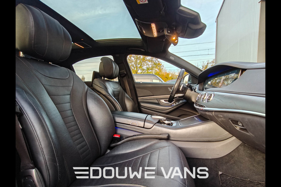 Mercedes-Benz S-Klasse S 560 4Matic L Premium Plus AMG Panorama Chauffeurs pakket 469PK Burmester Memory Onderhoudshistorie aantoonbaar.