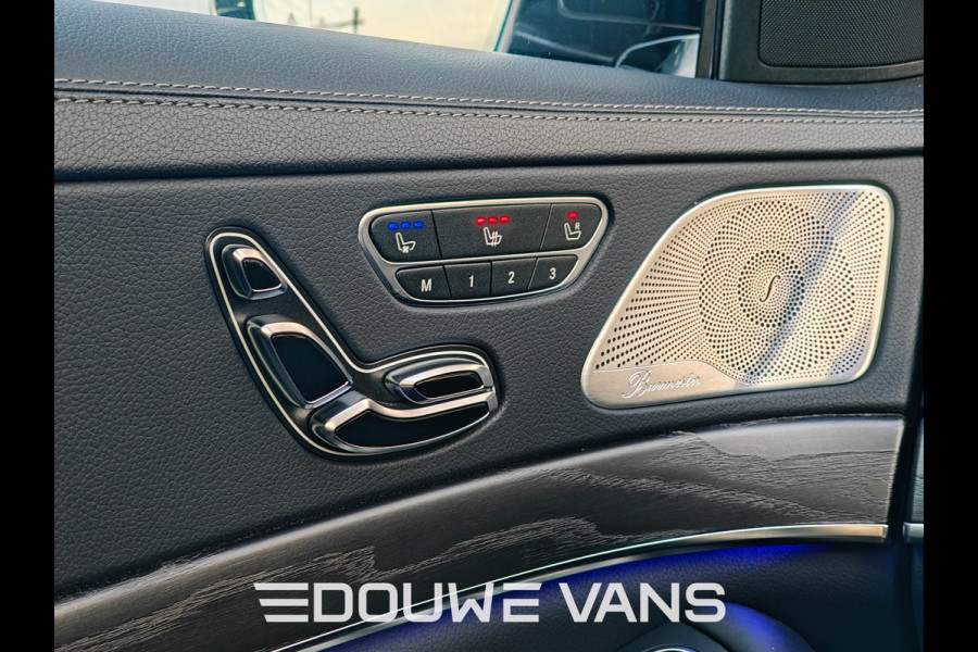 Mercedes-Benz S-Klasse S 560 4Matic L Premium Plus AMG Panorama Chauffeurs pakket 469PK Burmester Memory Onderhoudshistorie aantoonbaar.