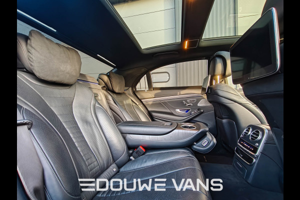 Mercedes-Benz S-Klasse S 560 4Matic L Premium Plus AMG Panorama Chauffeurs pakket 469PK Burmester Memory Onderhoudshistorie aantoonbaar.