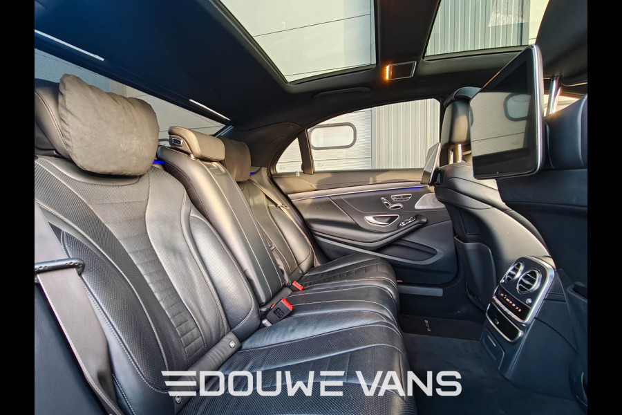 Mercedes-Benz S-Klasse S 560 4Matic L Premium Plus AMG Panorama Chauffeurs pakket 469PK Burmester Memory Onderhoudshistorie aantoonbaar.