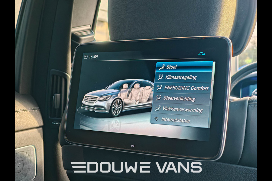 Mercedes-Benz S-Klasse S 560 4Matic L Premium Plus AMG Panorama Chauffeurs pakket 469PK Burmester Memory Onderhoudshistorie aantoonbaar.