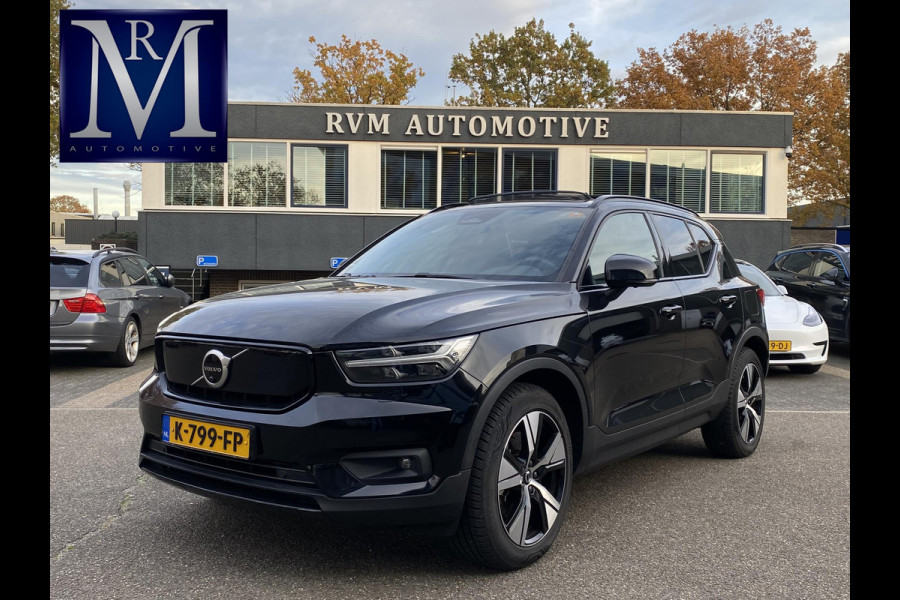 Volvo XC40 Recharge P8 AWD R-Design SOH 92% 1e eigenaar | Origineel NL auto | Pano | Harman Kardon | 360° Camera | Elec. trekhaak | Rijklaar met 12 mnd BOVAG | BTW verrekenbaar