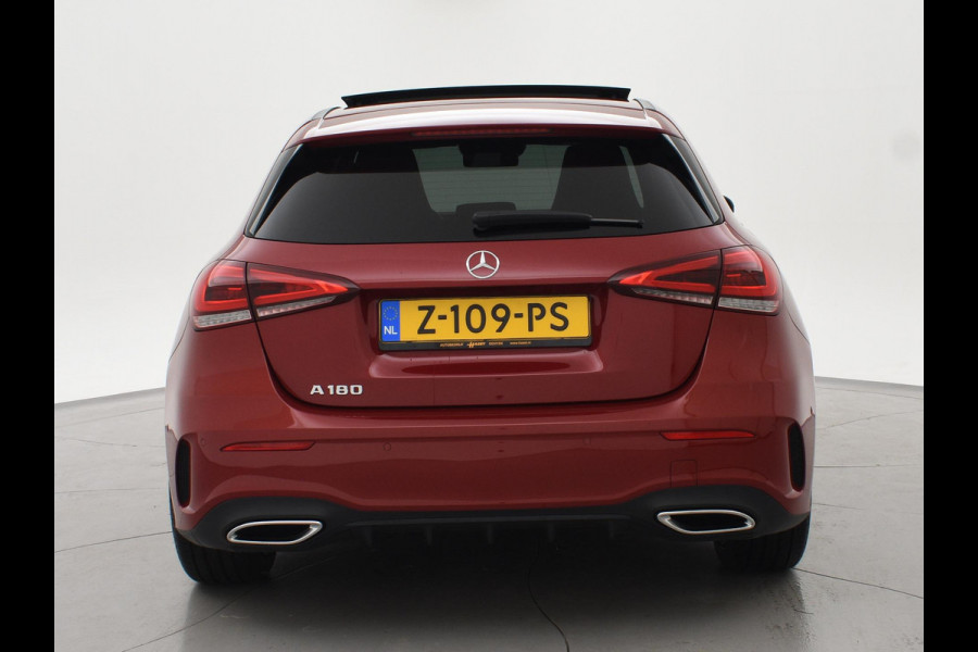 Mercedes-Benz A-Klasse 180 AUT. AMG SPORT + PANORAMA | SFEERVERLICHTING | CAMERA | ADAPTIVE CRUISE | CARPLAY