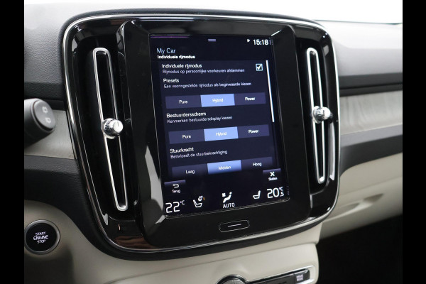 Volvo XC40 1.5 T4 RECHARGE 211 PK AUT. INSCRIPTION + TREKHAAK | LEDER | HARMAN/KARDON | STOELVERW. V+A | ADAPTIVE CRUISE