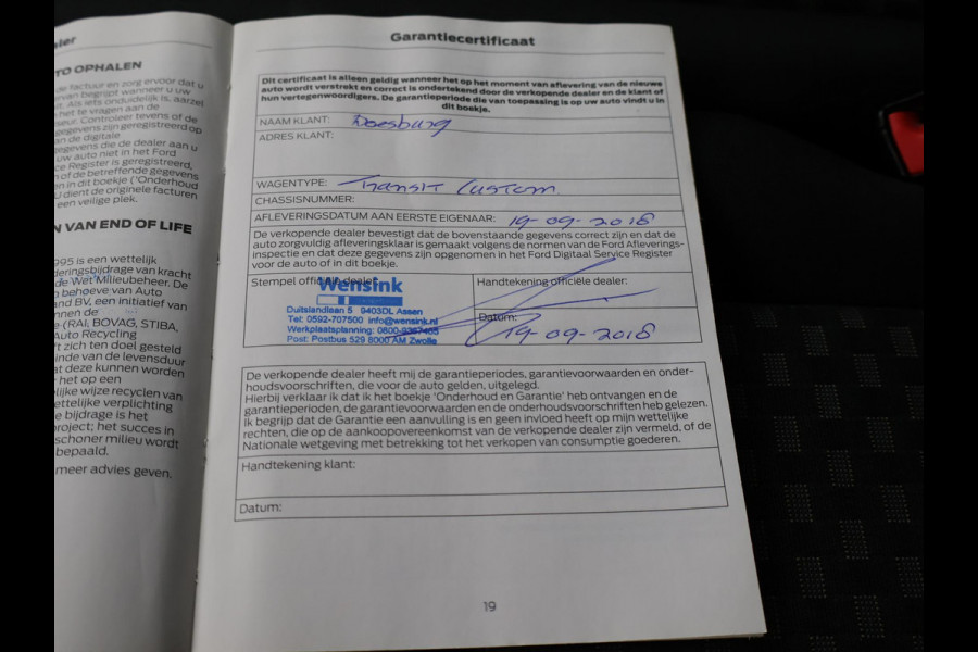 Ford Transit Custom 2.0 TDCI L1H2 TREND EXTRA HOGE CAMPERBASIS | AIRCO | PDC | CRUISE CONTROL