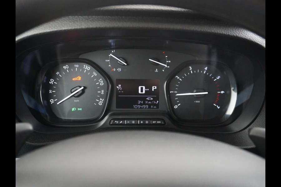 Citroën Jumpy 2.0HDI 123PK AUT-8 H1L3 120 XL 3-P Airco Cruise Control 3 persoons Schuifdeur Betonplex Lat om Lat betimmering Achterdeuren Bluetooth Euro 6