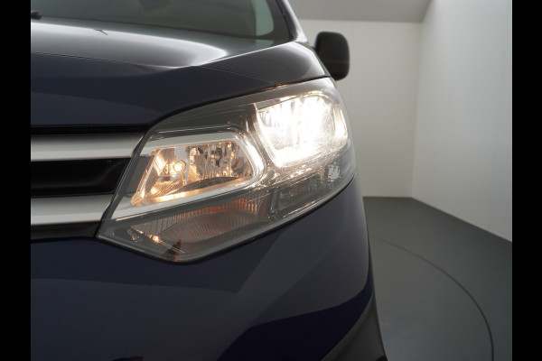 Citroën Jumpy 2.0HDI 123PK AUT-8 H1L3 120 XL 3-P Airco Cruise Control 3 persoons Schuifdeur Betonplex Lat om Lat betimmering Achterdeuren Bluetooth Euro 6