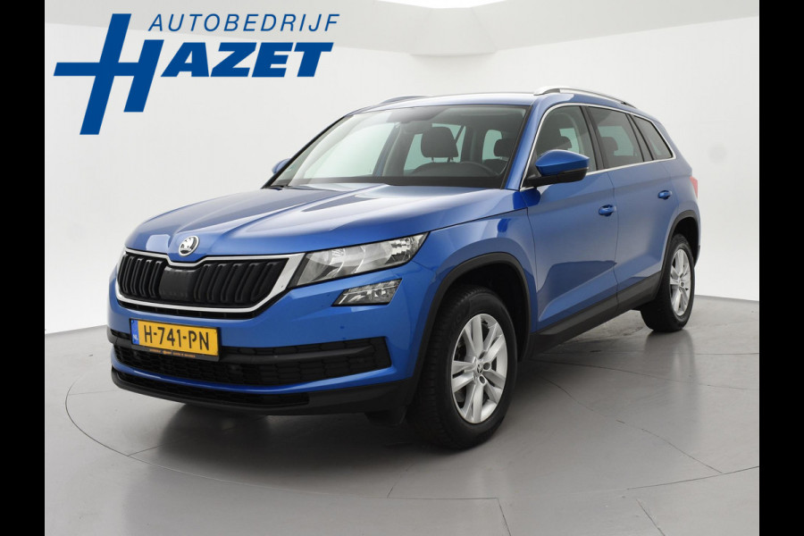 Škoda Kodiaq 1.5 TSI 150 PK DSG AUT. *RACE BLUE METALLIC* + WEGKLAPBARE TREKHAAK 1800 KG