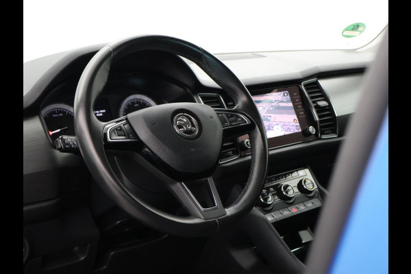 Škoda Kodiaq 1.5 TSI 150 PK DSG AUT. *RACE BLUE METALLIC* + WEGKLAPBARE TREKHAAK 1800 KG