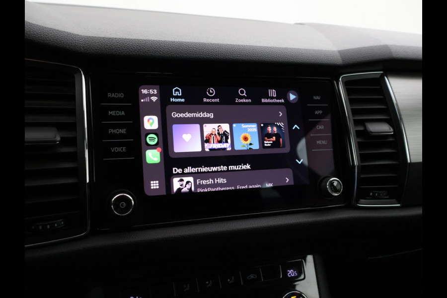 Škoda Kodiaq 1.5 TSI 150 PK DSG AUT. *RACE BLUE METALLIC* + WEGKLAPBARE TREKHAAK 1800 KG