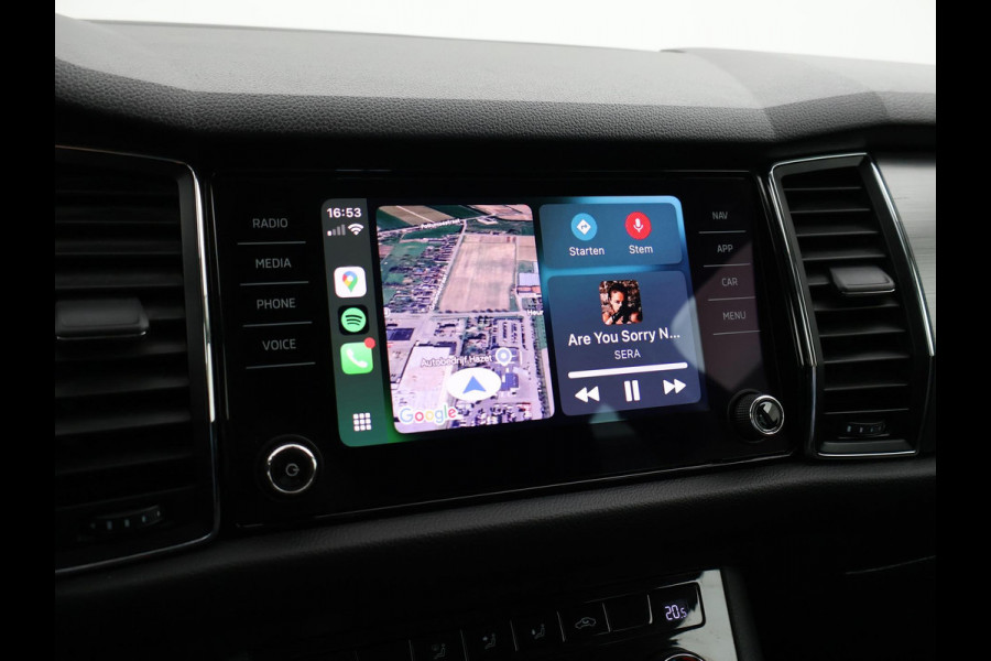 Škoda Kodiaq 1.5 TSI 150 PK DSG AUT. *RACE BLUE METALLIC* + WEGKLAPBARE TREKHAAK 1800 KG