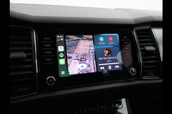 Škoda Kodiaq 1.5 TSI 150 PK DSG AUT. *RACE BLUE METALLIC* + WEGKLAPBARE TREKHAAK 1800 KG