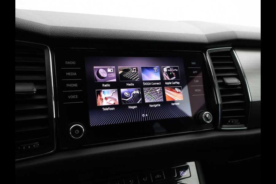 Škoda Kodiaq 1.5 TSI 150 PK DSG AUT. *RACE BLUE METALLIC* + WEGKLAPBARE TREKHAAK 1800 KG