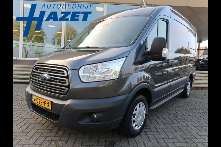 Ford Transit 310 2.0 125 PK TDCI *EURO 6* L2H2 + CAMERA / TREKHAAK 2600 KG / NAVI / DAB
