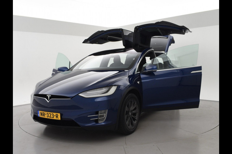 Tesla Model X 75D + TREKHAAK 2250 KG | LEDER | PANORAMA | LUCHTVERING | 20 INCH