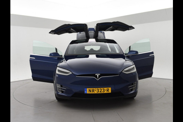 Tesla Model X 75D + TREKHAAK 2250 KG | LEDER | PANORAMA | LUCHTVERING | 20 INCH