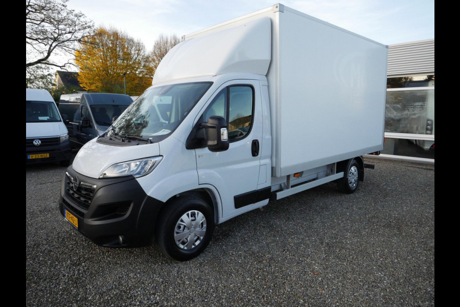 Opel Movano Opel Movano 2.2D 165PK, Meubelbak, Laadlift, Laadbak: L*B*H = 375*210*215 / Lading vastzetrail op 100 cm met 1 vastzetstang, Zijdeur rechtsachter Laadklep D'Hollandia 750 KG, plateau van 160 cm en met afstandsbediening en rolstops