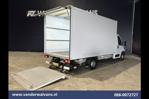 Peugeot Boxer 2.2 BlueHDi 141pk Bakwagen Laadklep Euro6 Airco | Cruisecontrol | 1055kg laadvermogen Bijrijdersbank