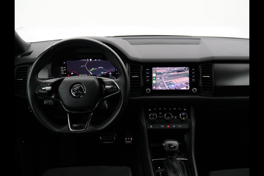 Škoda Kodiaq 1.5 TSI 150 PK DSG AUT. 7-PERS SPORTLINE *MAT ZWART* + ADAPTIVE CRUISE | VIRTUAL COCKPIT | CAMERA | 20 INCH