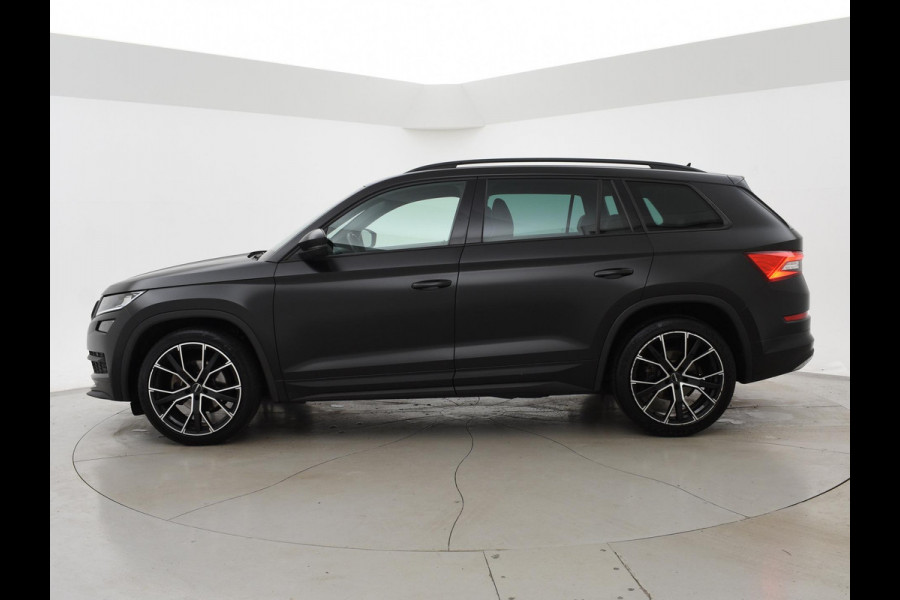Škoda Kodiaq 1.5 TSI 150 PK DSG AUT. 7-PERS SPORTLINE *MAT ZWART* + ADAPTIVE CRUISE | VIRTUAL COCKPIT | CAMERA | 20 INCH