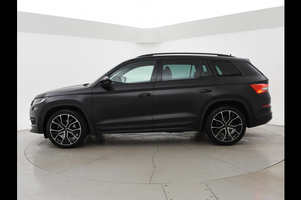 Škoda Kodiaq 1.5 TSI 150 PK DSG AUT. 7-PERS SPORTLINE *MAT ZWART* + ADAPTIVE CRUISE | VIRTUAL COCKPIT | CAMERA | 20 INCH