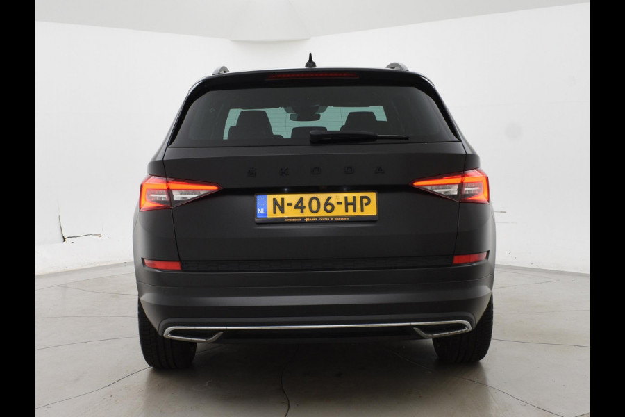 Škoda Kodiaq 1.5 TSI 150 PK DSG AUT. 7-PERS SPORTLINE *MAT ZWART* + ADAPTIVE CRUISE | VIRTUAL COCKPIT | CAMERA | 20 INCH