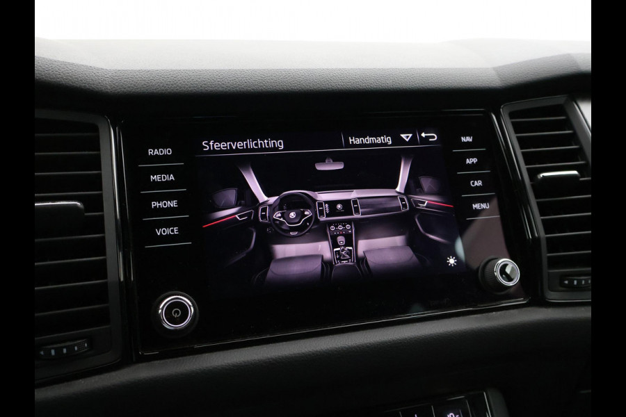 Škoda Kodiaq 1.5 TSI 150 PK DSG AUT. 7-PERS SPORTLINE *MAT ZWART* + ADAPTIVE CRUISE | VIRTUAL COCKPIT | CAMERA | 20 INCH