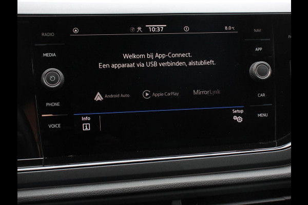 Volkswagen Polo 1.0 TSI R-Line DSG Navigatie App Connect Climate Control DAB LED Parkeer sensoren Cruise control adaptive Lichtmetalen velgen