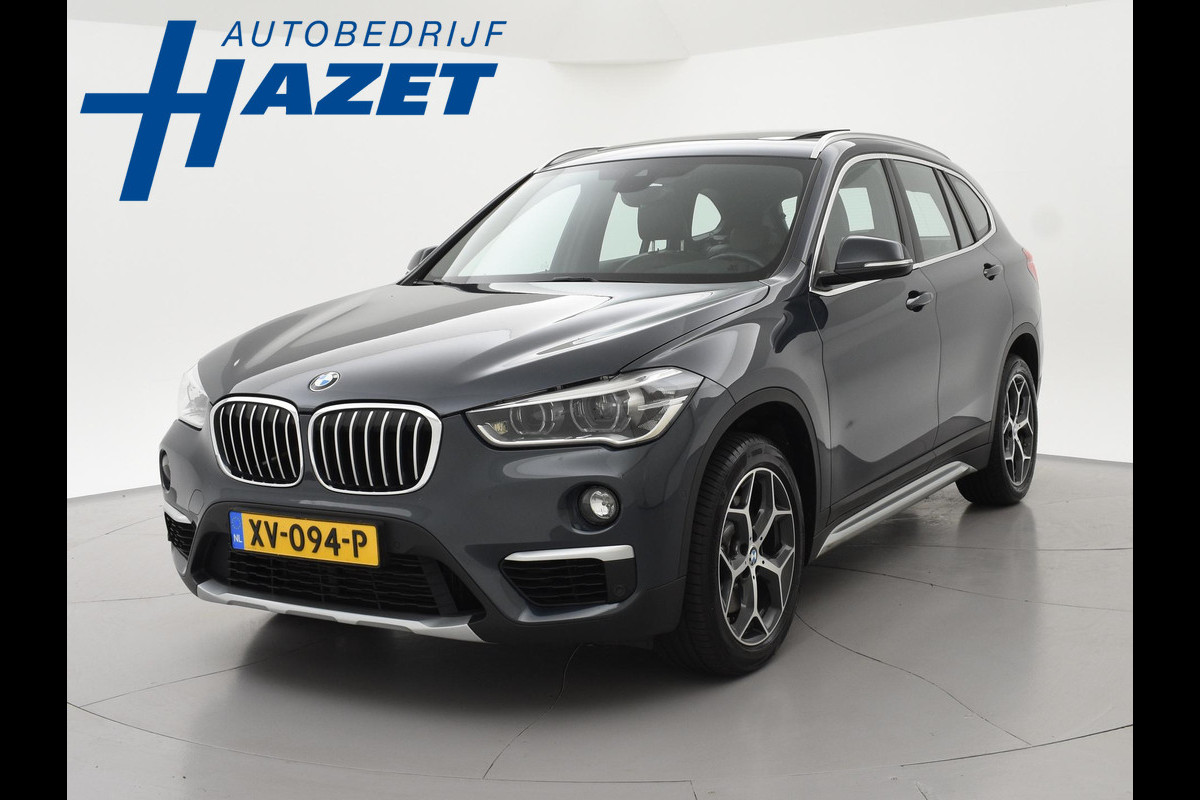 BMW X1 sDrive20i 192 PK AUT. + TREKHAAK | PANORAMA | SPORTSTOELEN LEDER | HEAD-UP | CAMERA | STOELVERWARMING