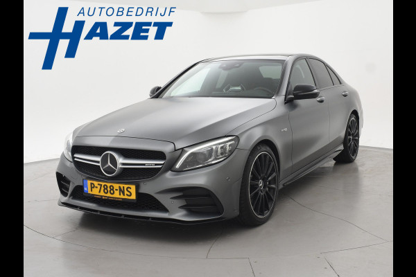 Mercedes-Benz C-Klasse AMG 43 4MATIC 390 PK AUT.*SELENITE MAGNO* PREMIUM+ PANO | SPORSTOELEN | DISTRONIC | BURMESTER | HEAD-UP