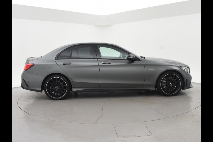 Mercedes-Benz C-Klasse AMG 43 4MATIC 390 PK AUT.*SELENITE MAGNO* PREMIUM+ PANO | SPORSTOELEN | DISTRONIC | BURMESTER | HEAD-UP