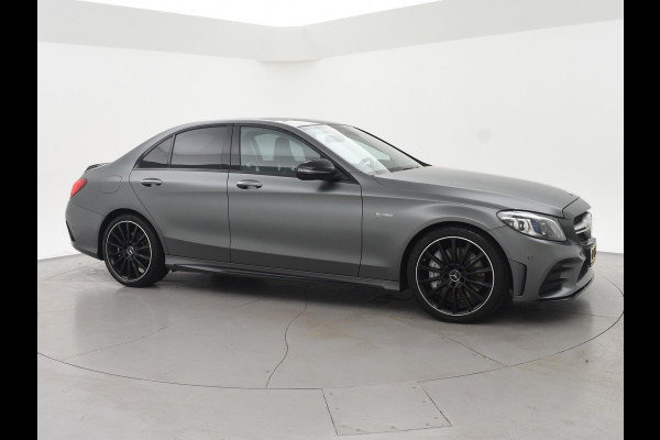 Mercedes-Benz C-Klasse AMG 43 4MATIC 390 PK AUT.*SELENITE MAGNO* PREMIUM+ PANO | SPORSTOELEN | DISTRONIC | BURMESTER | HEAD-UP