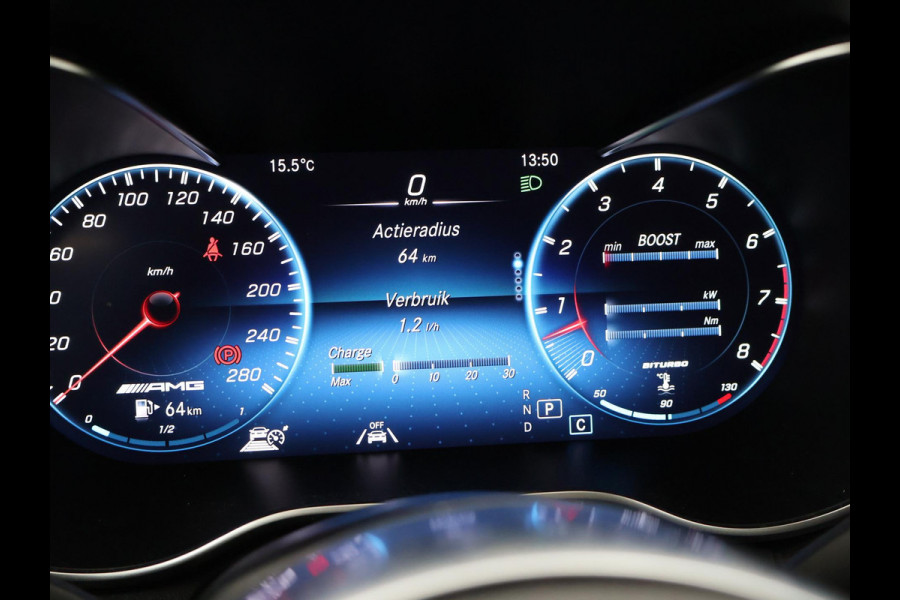 Mercedes-Benz C-Klasse AMG 43 4MATIC 390 PK AUT.*SELENITE MAGNO* PREMIUM+ PANO | SPORSTOELEN | DISTRONIC | BURMESTER | HEAD-UP
