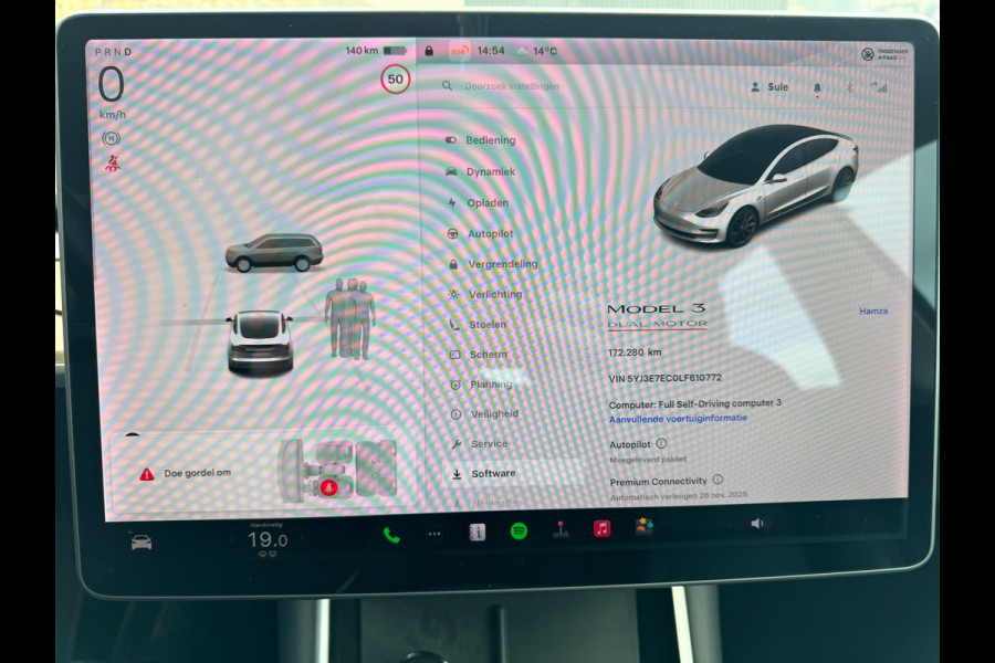 Tesla Model 3 Performance AWD 75 kWh 340kw Dual Motor